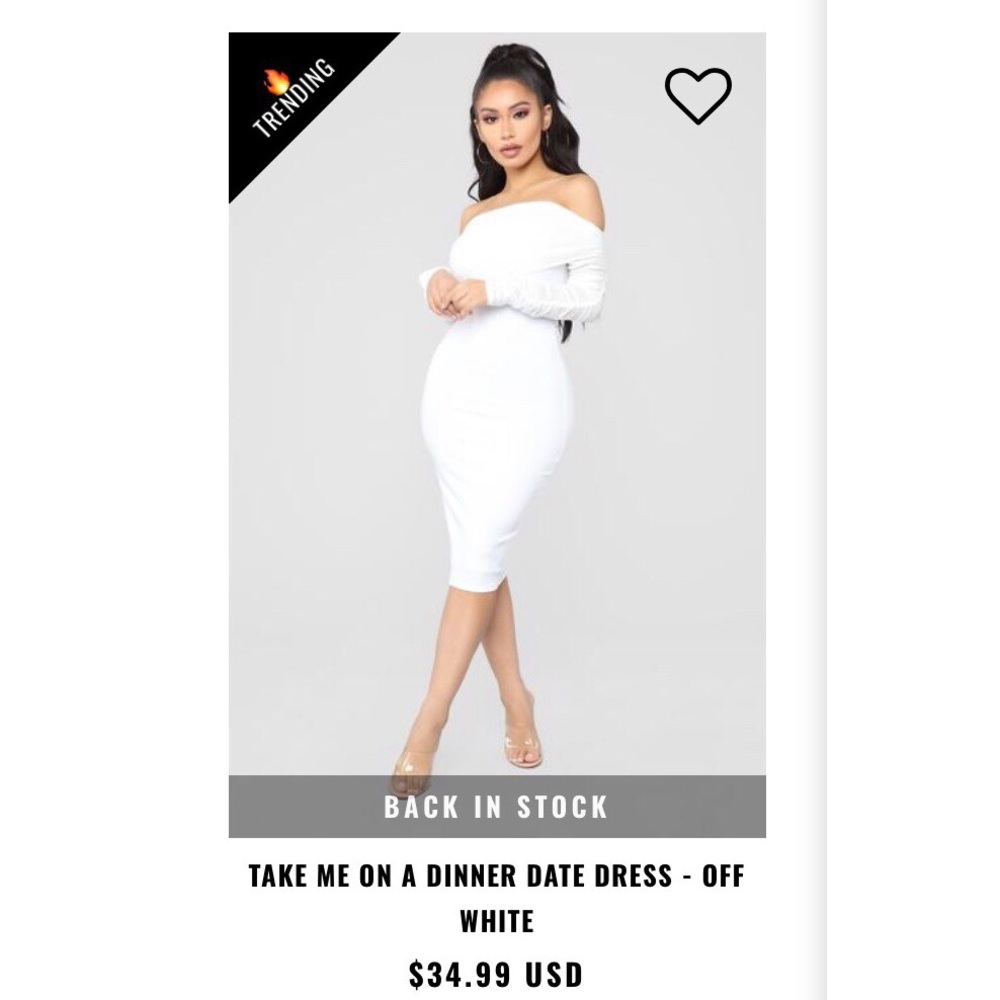 Take Me On A Dinner Date Dress | Fashion Nova